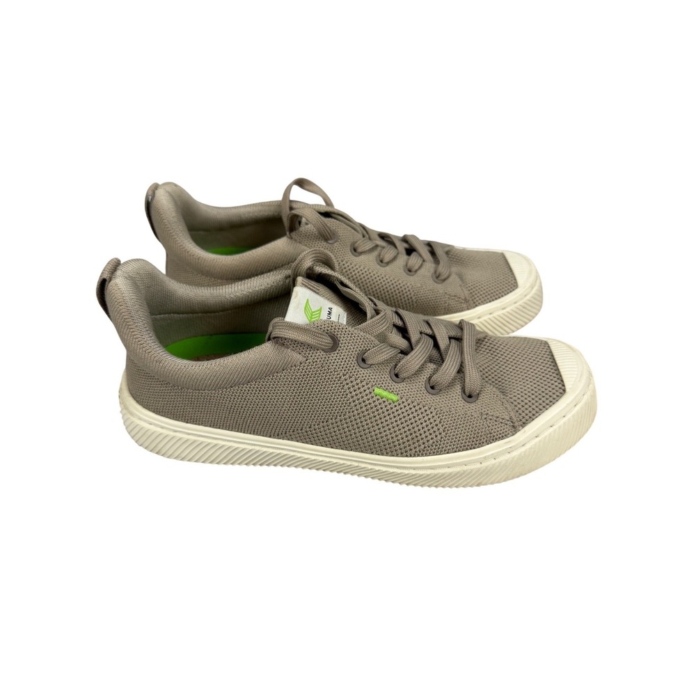 Cariuma IBI Sand Beige Bamboo Knit Low Top Sneakers Womens 8 Mens 6.5 300608N08W